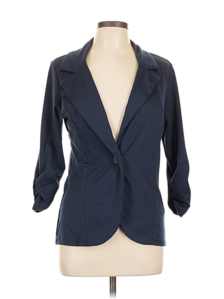 Hybrid & Company Blazer Jacket In Blue