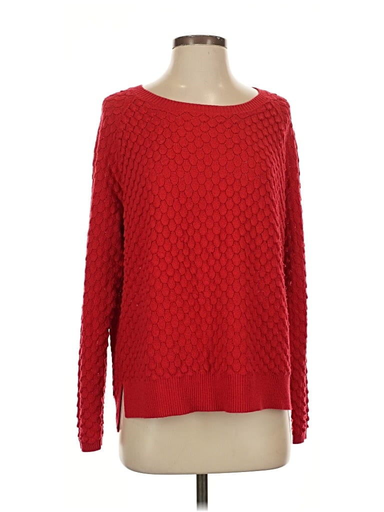 Pre-owned French Connection Pullover Sweater In Red