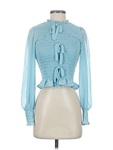 Cinq à Sept Long Sleeve Blouse (view 1)
