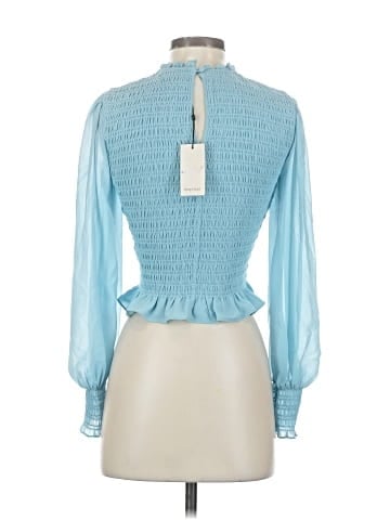 Cinq à Sept Long Sleeve Blouse (view 2)