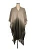 One 100% Acrylic Gray Poncho One size - photo 1