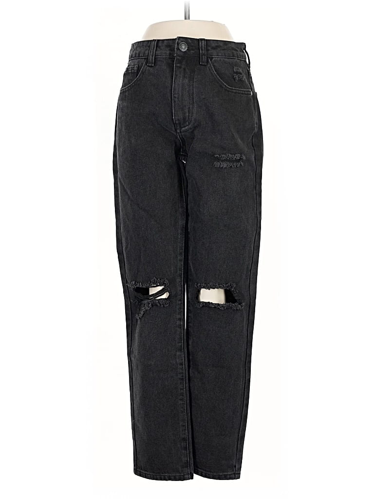 Pre-owned Princess Polly Jeans In Black