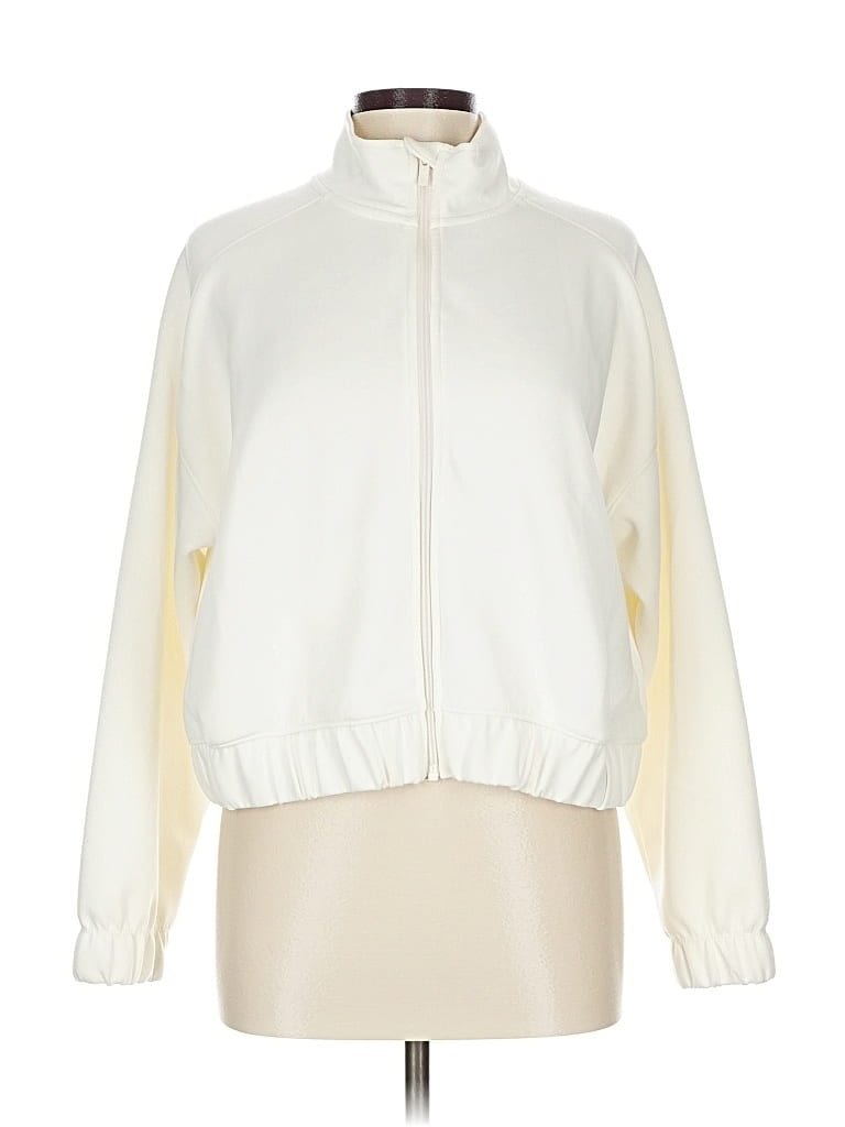 ALL IN MOTION Pre-owned Track Jacket In White