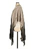 One 100% Acrylic Gray Poncho One size - photo 5