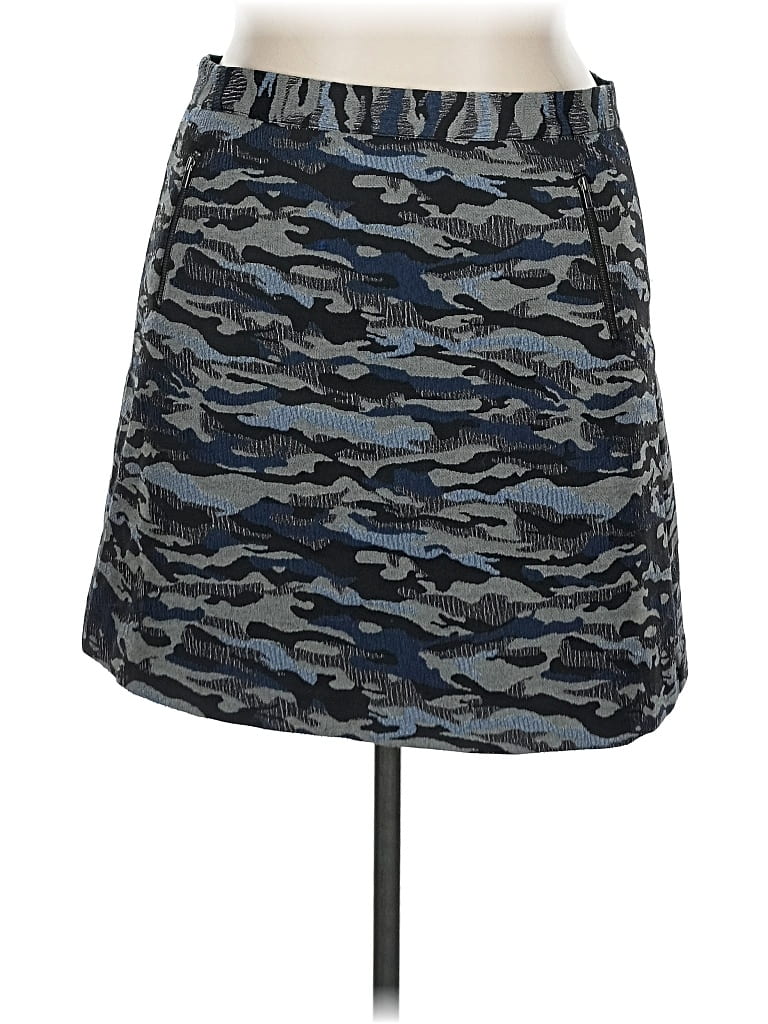 Pre-owned Halogen Casual Skirt In Blue