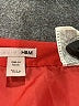 H&M 100% Polyester Solid Red Formal Skirt Size 14 - photo 4