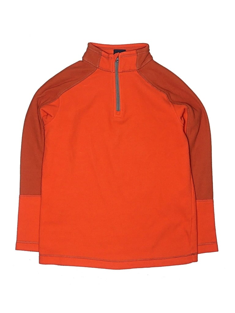 Pre-owned Lands' End Kids' Jacket In Orange