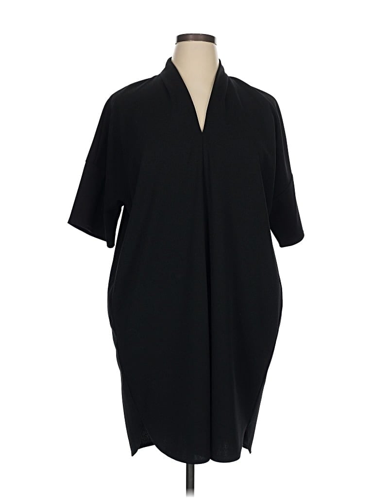 Pre-owned H By Halston Kimono In Black