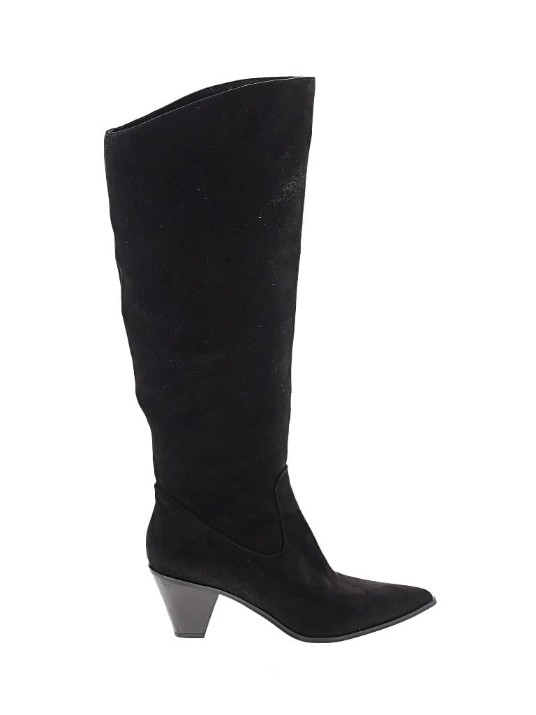 Pre-owned Anne Klein Boots In Black