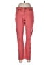 Eileen Fisher Color Block Red Jeans Size 10 - photo 1