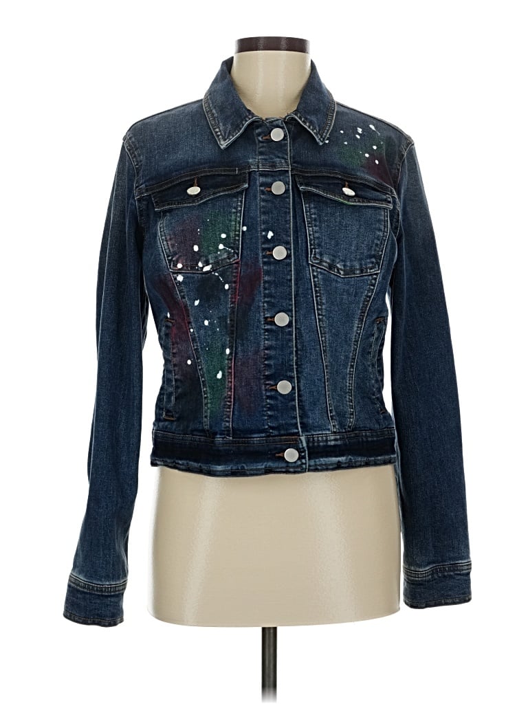 Pre-owned Soho Jeans New York & Company Denim Jacket In Blue