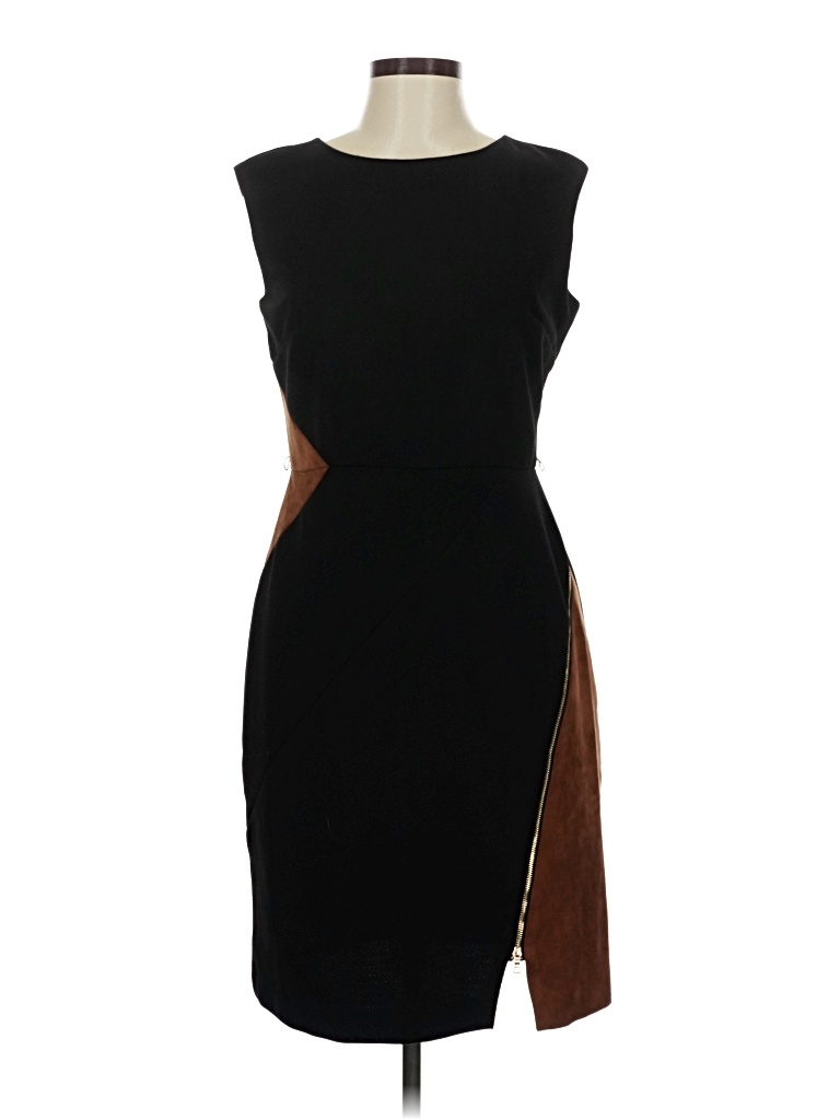 Pre-owned Sandra Darren Cocktail Dress In Brown