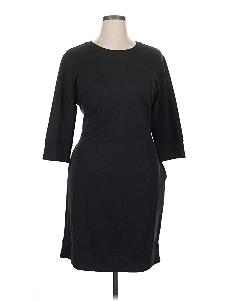 Pre-owned Universal Standard Casual Dress In Black