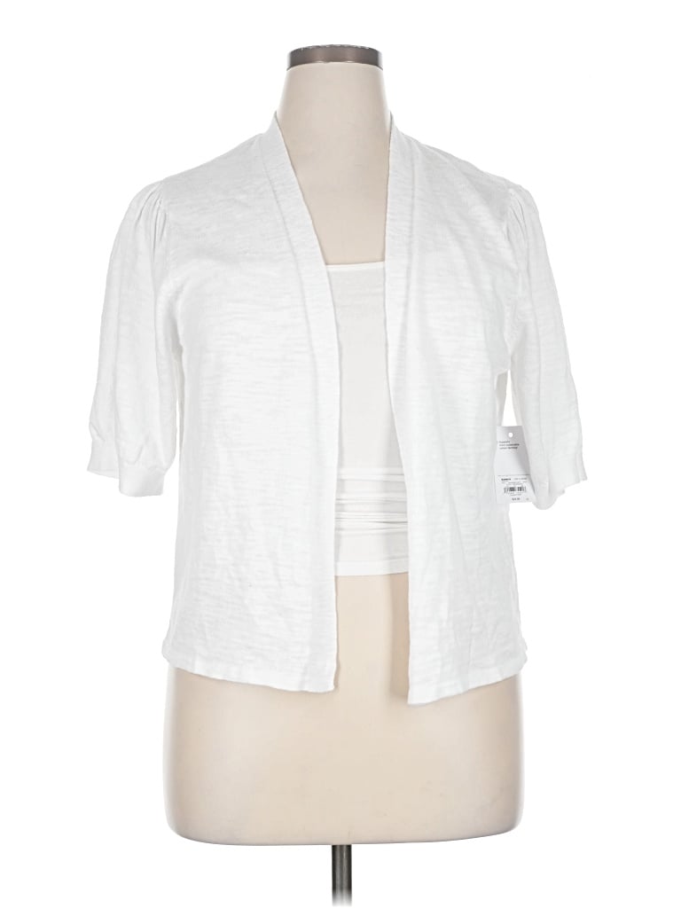 Croft & Barrow Kimono In White