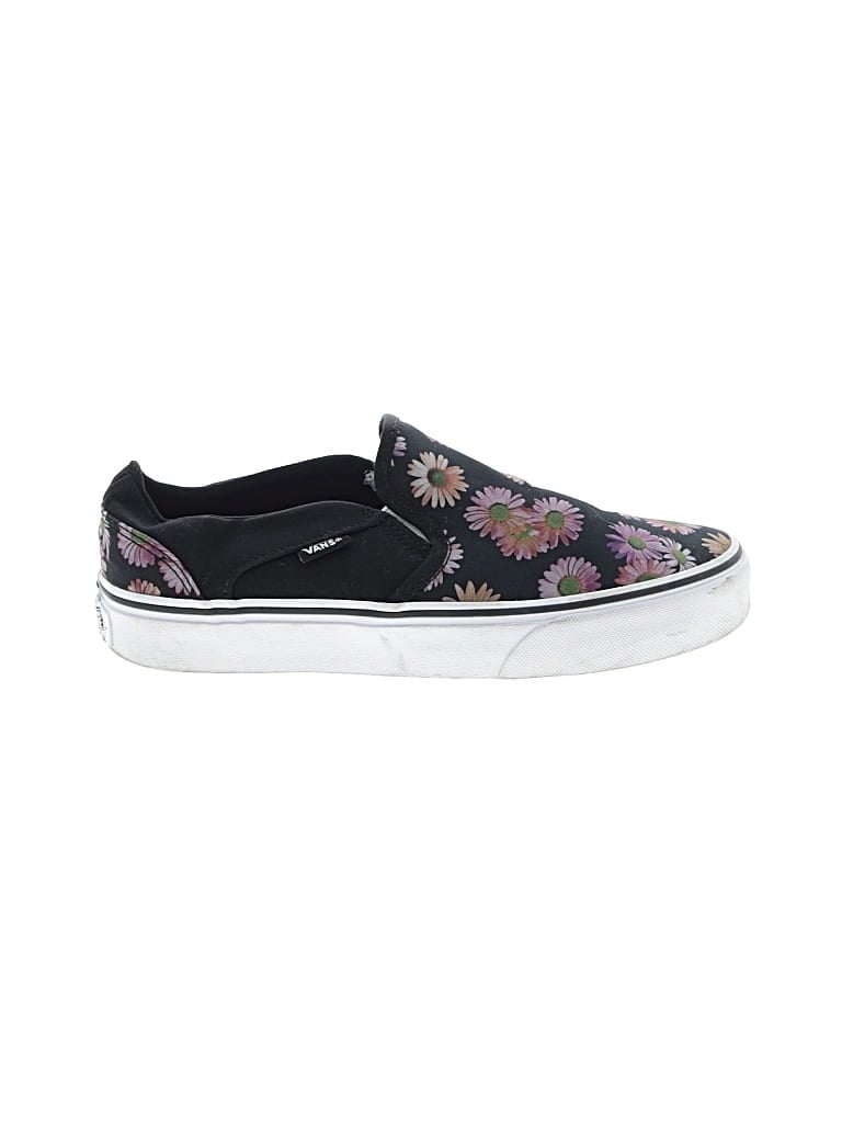 Pre-owned Vans Flats In Black