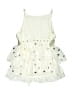 Justice 100% Polyester Ivory Vest Size 12 - photo 2