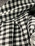 Unbranded Checkered-gingham Black Gray Casual Skirt Size S - photo 5