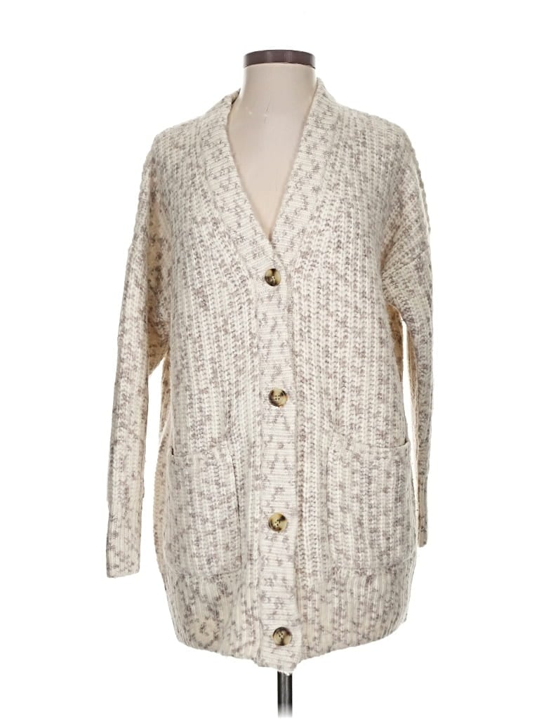 MADEWELL Pre-owned Cardigan Sweater In White