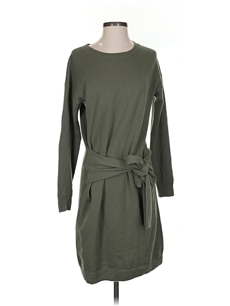 Pre-owned Vince Casual Dress In Green