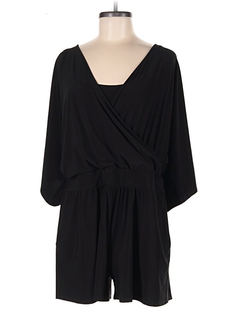 Pre-owned White House Black Market Romper In Black