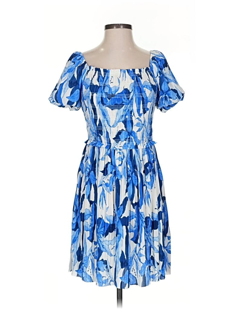 Pre-owned H&m Cocktail Dress In Blue