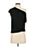 Gibson 100% Rayon Black Short Sleeve Top Size XXS - photo 1