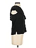 Gibson 100% Rayon Black Short Sleeve Top Size XXS - photo 4