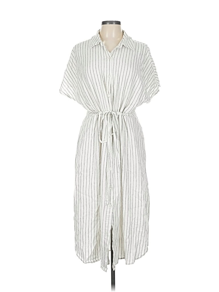 Pre-owned A New Day Casual Dress In White