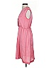 Talbots 100% Polyester Solid Pink Casual Dress Size 4 - photo 5