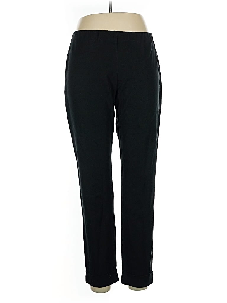 Pre-owned Jjill Active Pants In Black
