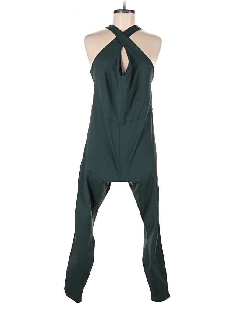 Pre-owned Fabletics Jumpsuit In Green