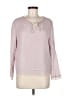 J.Jill Pink Long Sleeve Blouse Size M - photo 1