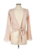 Soprano 100% Polyester Pink Long Sleeve Blouse Size L - photo 2