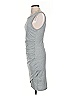 Leith Solid Gray Casual Dress Size S - photo 5
