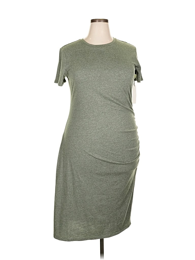 Pre-owned Nine Britton Casual Dress In Gray