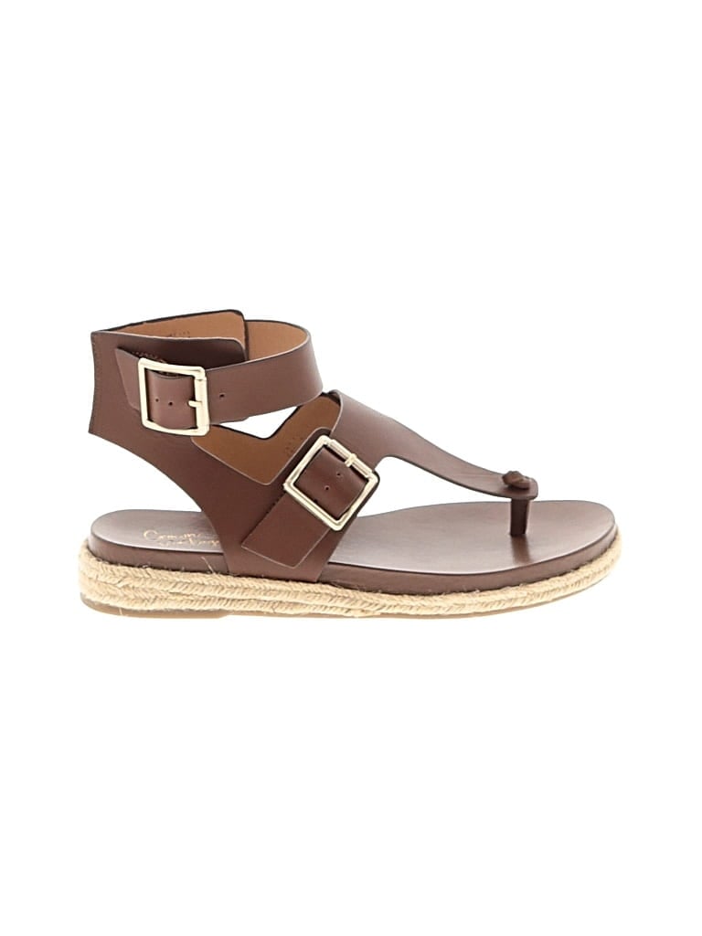 Pre-owned Crown Vintage Sandals In Brown
