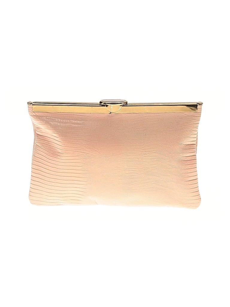 Pre-owned Etra Leather Clutch In Pink