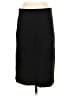 DKNYC 100% Viscose Solid Black Formal Skirt Size S - photo 2