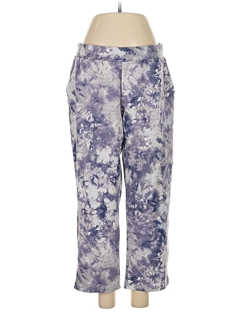 Pre-owned Logo Lounge Casual Pants In Purple