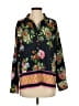 Ellen Tracy Floral Black Long Sleeve Blouse Size 2 (estimated) - photo 1