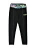 Justice 100% Polyester Graphic Black Active Pants Size S (kids) - photo 1