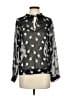 Rag & Bone Black Long Sleeve Blouse Size XXS - photo 1