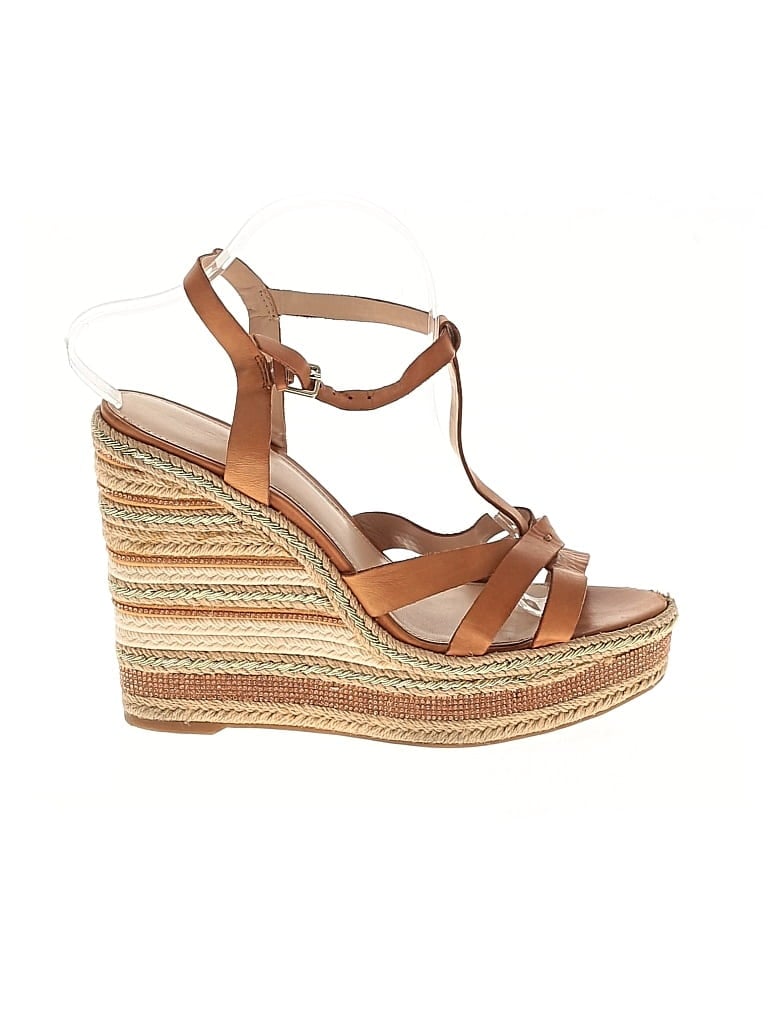 Pre-owned Aldo Wedges In Brown
