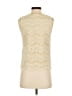 Hazel Ivory Tan Sleeveless Blouse Size S - photo 2