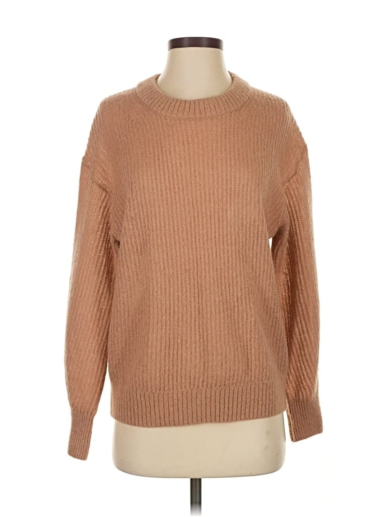 Pre-owned Everlane Wool Pullover Sweater In Orange