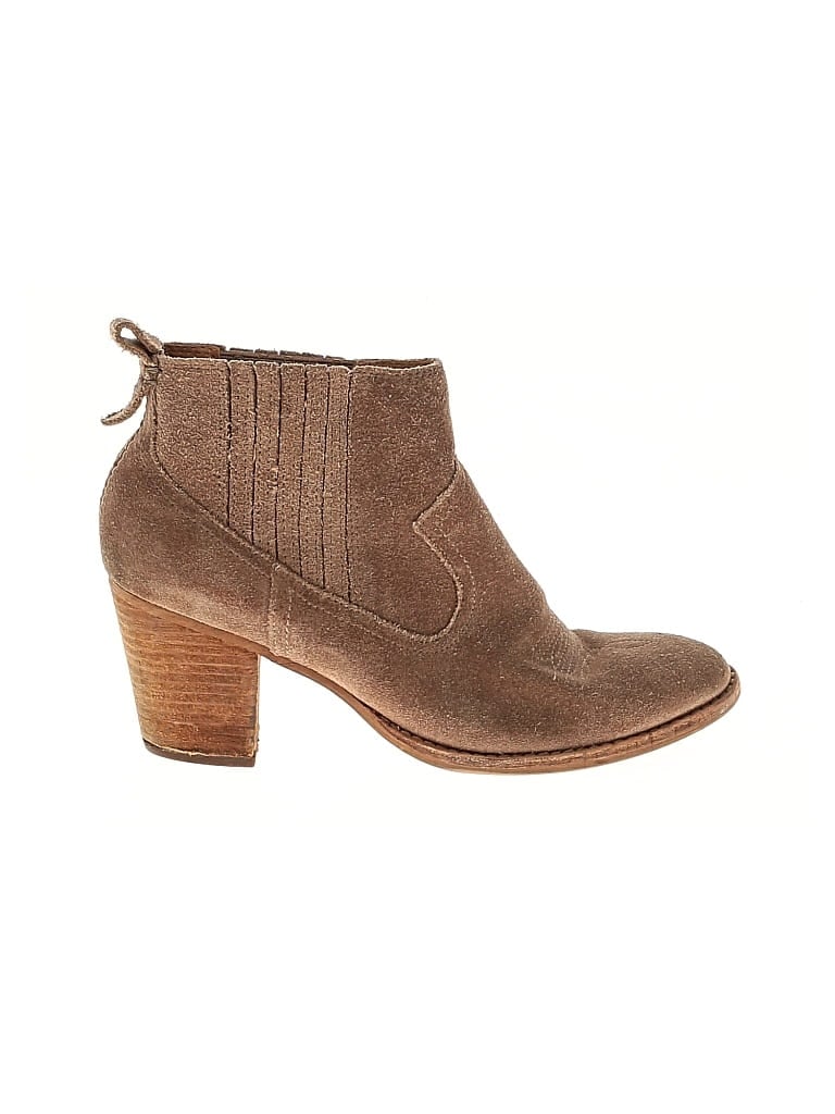 Pre-owned Dolce Vita Ankle Boots In Brown