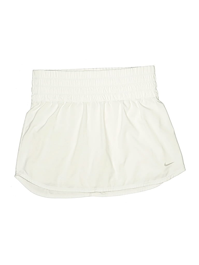 Pre-owned Nike Active Skort In White