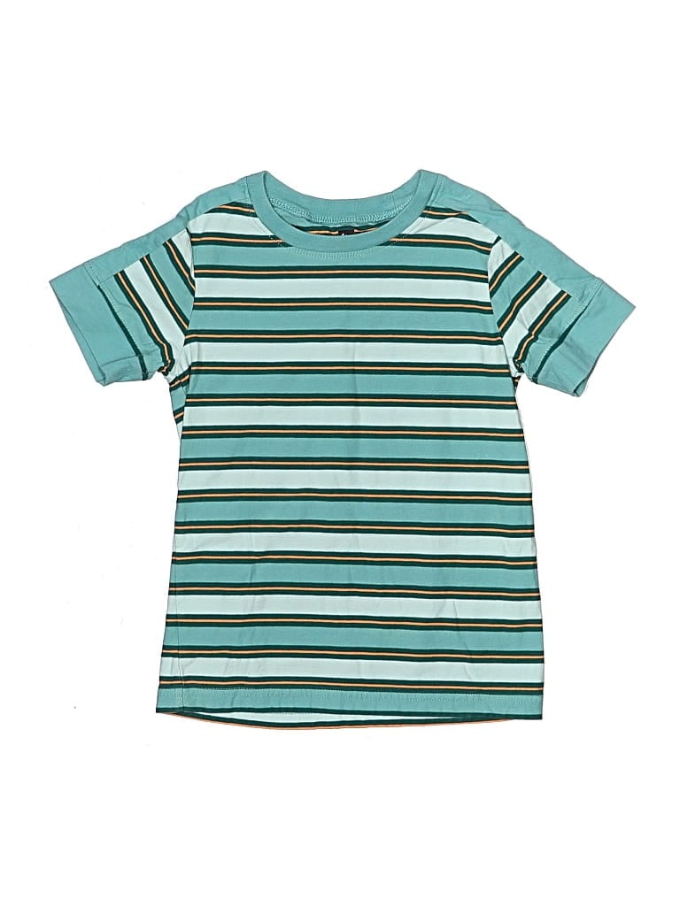 Pre-owned Tea Kids' Short Sleeve T-shirt In Blue