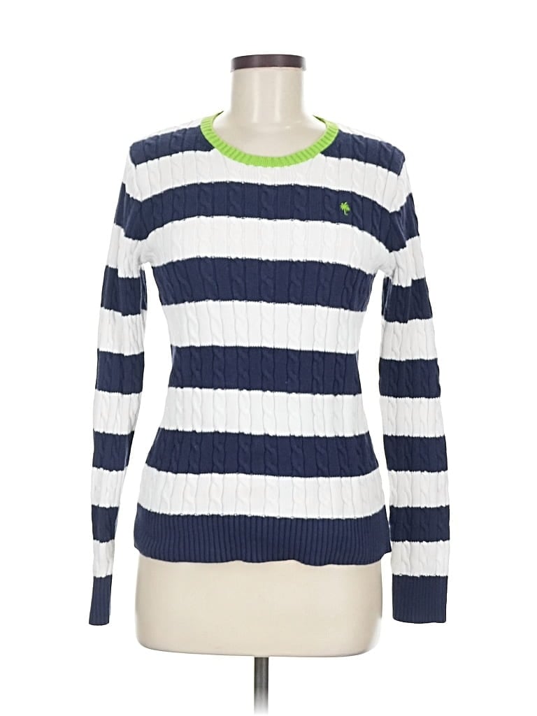 Pre-owned Lilly Pulitzer Pullover Sweater In White