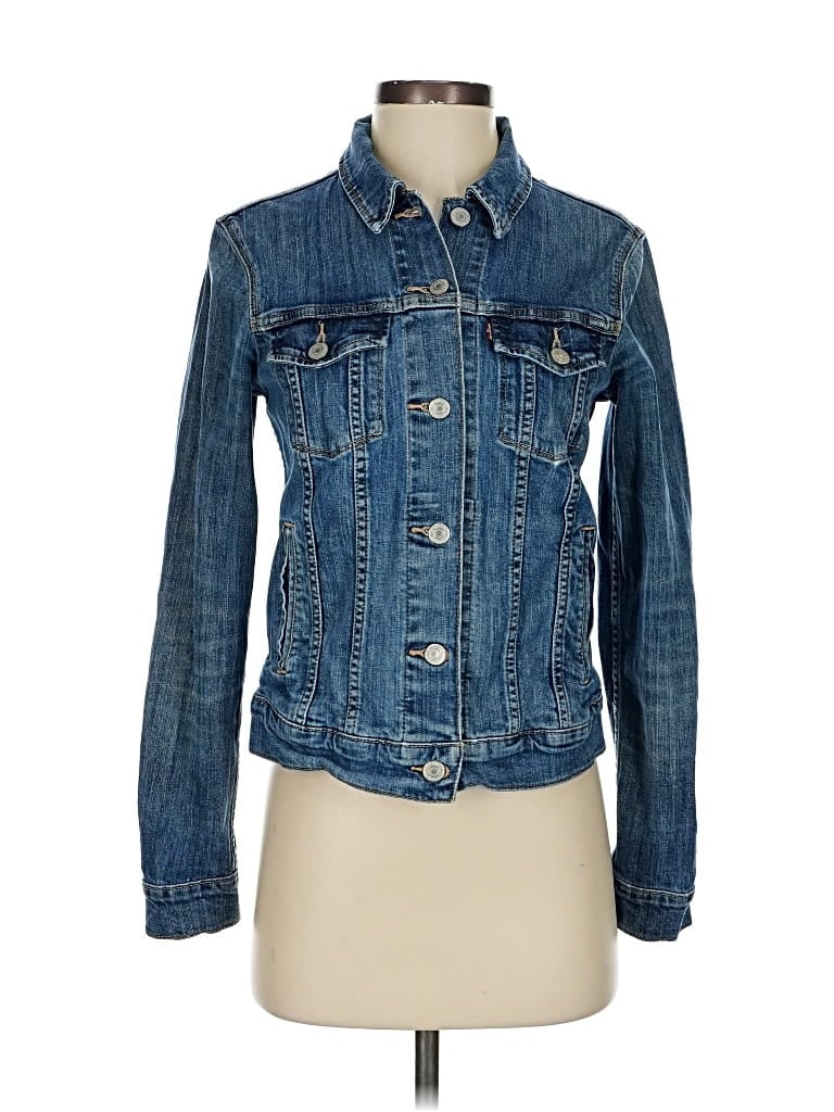 Pre-owned Levi's Denim Jacket In Blue